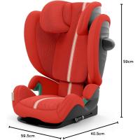 Silla de coche infantil dorada Adecuada para coches con y sin Adecuada para niños de 3 a 12 años - details 23