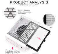 KADS-recolector de polvo de uñas profesional, potente máquina de succión para uñas de Gel acrílico, para salón de manicura - details 2