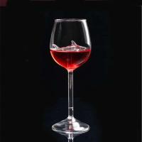 Copa de vino con forma de tiburón, whisky, champán, colas de cristal, decoración de cena, copas de flautas para fiesta, 2 uds. - details 10