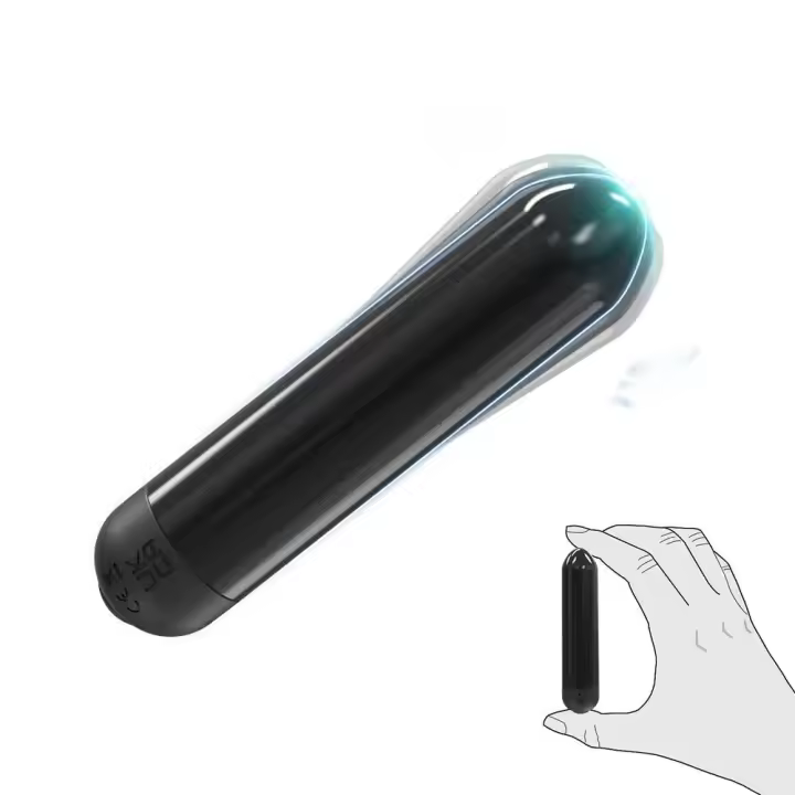 Leten-penetración de clítoris vaginal, estimulador, masajeador, consolador vibrador, Mini bala, herramienta de masturbación sexual para mujeres - 1