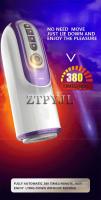 Mastubador para hombres, pistón automático telescópico, masturbador de calefacción masculino, vibrador de empuje, Vagina realista, Juguetes sexuales de Coño Real - details 1