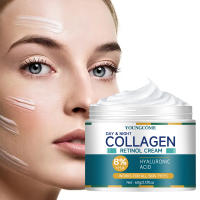 Crema de colágeno hidrata profundamente, nutre la piel para restaurar la elasticidad, brillo, hidratante, antiarrugas, envejecimiento, reduce los poros - details 5