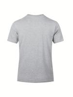 Camisetas de algodón cómodas y sólidas para hombre, camisetas informales transpirables de manga corta para uso diario en verano, 5 uds. - details 13