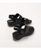 Sandalias romanas de plataforma para mujer 2025 Nuevo estilo Sandalias casuales de plataforma con una sola tira y punta abierta - details 6