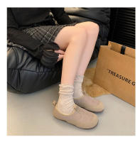 Zapatos de invierno para mujer con suela suave de piel de conejo, zapatos cálidos de algodón con tela de plumón - details 13