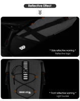 WEST BIKING-bolsa para SILLÍN de bicicleta, resistente al agua, 10L, plegable, para herramientas, para ciclismo de montaña o de carretera, 100% - details 9