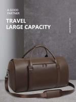 Bolso plegable del equipaje de los hombres de la ropa portátil impermeable del viaje del almacenamiento del sistema del cuero de la PU de alta calidad - details 0