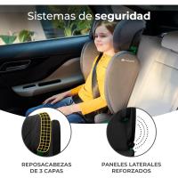 coche Isofix, I-SIZE, Silla coche para bebé y niños, Cinturón, Universal, Grupo 2/3, de 15 a 36 kg, Negro - details 5
