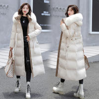 Chaqueta Larga de Invierno con Capucha y Plumón Acolchado para Mujer, PLUMÍFERO - details 16