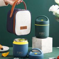 Taza de vacío hermética, fiambrera térmica, bolsa de almuerzo aislada, contenedor de alimentos, taza de sopa de acero inoxidable - details 0