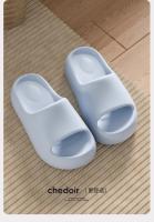 Zapatillas frescas de color sólido de suela gruesa para el hogar de verano para mujer, nuevas zapatillas de baño para el hogar, zapatos casuales de moda para aumentar la altura - details 2