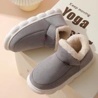 Zapatos de invierno para mujer, zapatos informales de casa para hombre 2025, zapatos cálidos de algodón para exteriores para mujer, zapatillas acolchadas de felpa para interiores para mujer - details 17