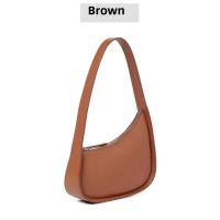 Nueva Bolsa De Hombro De Las Mujeres De Media Luna, De Moda Bajo El Brazo Suave Vintage Cierre De Cremallera Bolsa De Hombro - details 15