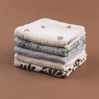 Toallas de algodón de gasa absorbentes suaves, paños de limpieza, toalla para la cara, baño de bebé, toallita de alimentación, 5 uds. - details 36
