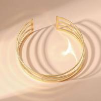 Pulsera en espiral minimalista Retro, diseño hueco ligero y urioso, adecuada para materiales de hierro para mujer, nueva moda - details 2