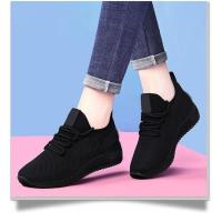 Cian-Zapatos informales para Mujer, Zapatillas para Correr, Todo Negro, Trabajo Mamá, Zapatos de fondo suave, Zapatos para Danza - details 5
