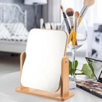 Espejo de Maquillaje de Escritorio de Madera Giratorio de 360° Perfeccionado para Escritorio de Vestidor Longitud y Ancho Adecuados - details 2