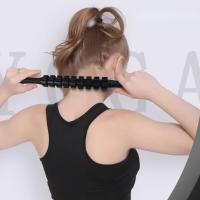 1PCS 9-Wheel Full Body Muscle Massager Roller Stick Acupressure Trigger Point Recovery Tool Deep Relax Gear Massage Stick - details 3