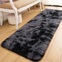 1 Alfombra De Lujo Para Área De Pelusa, Alfombras Rectangulares De Felpa Modernas, Lavables A Máquina - details 3