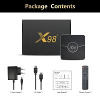 Android 11 Smart TV Box X98 Plus 4GB RAM 64GB 32GB Amlogic S905W2 Wifi Doble BT 4K 60fps LAN 100M - details 13