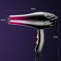 Secador De Pelo Profesional Rápido Con Ajuste Caliente Frío Herramientas De Peluquería Para Salón De Belleza Con Boquilla Incluida - details 3
