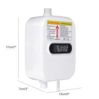 Calentador de agua eléctrico instantáneo, 3500W, 110V, grifo de baño, calefacción instantánea en 3 segundos, enchufe estadounidense - details 6