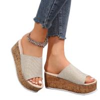 Zapatos de zapatilla de plataforma de moda de verano para mujer - details 1