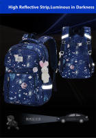 Mochila escolar para niñas de primaria bolsa de libros adorable para estudiantes de 6-12 años gran capacidad mochila para niños hecho en China - details 8