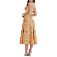 Vestido francés Floral para mujer, novedad de verano, con tirantes de alta costura, espalda descubierta, picante, 2025 - details 1