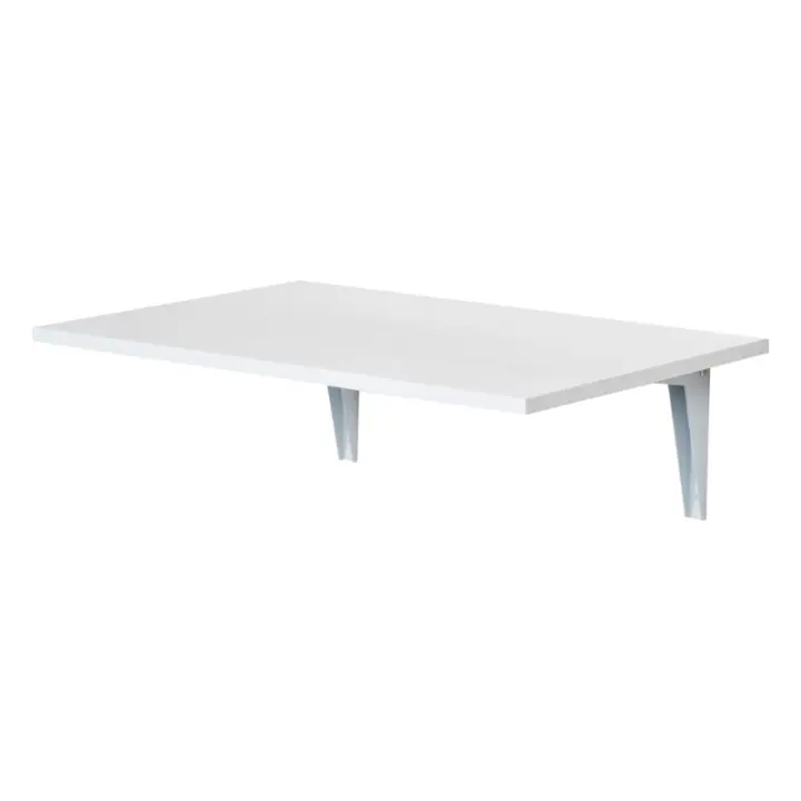 Mesa Plegable de Pared Mesita Auxiliar Abatible Colgante 60x40x20 cm Portátil para Cocina Comedor Dormitorio - 1