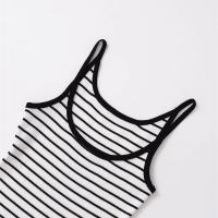 PB&ZA2025top de tirantes acanalado ajustado versátil sin mangas con cuello redondo casual simple top de tirantes nuevo verano ropa de mujer - details 9