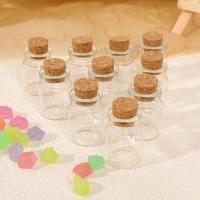 10 Uds. Botellas de vidrio con corcho DIY regalo de cumpleaños botella vacía transparente para mensajes ración de fiesta de boda de Navidad - details 2