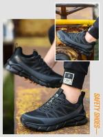 Zapatos de Seguridad Ligeros Punta de Acero Zapatillas de Trabajo Transpirables para Hombres y Mujeres Zapatos de Construcción - details 4