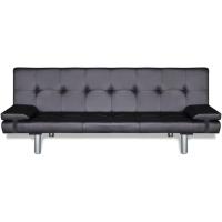 Cojines de madera, cuero sintético y sillón para dormir - details 3
