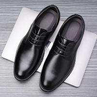 Zapatos De Talla Para Hombre De Cuero De Alta Calidad Formal Transpirables Casuales Italianos De Lujo Con Cordones Antideslizantes Para Conducir - details 10