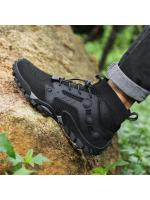 Zapatos de senderismo para hombre, zapatos de senderismo impermeables bajos para exteriores, zapatillas de senderismo y rastreo ligeras y transpirables - details 1