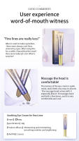 Crema Oculista Anti-Arrugas O'Cheal con Bola de Rodillos Secado Rápido, Hidratante, Acido Hialurónico Serum Refrescante para Ojos Desvanece Líneas Finas - details 10