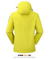LNGXO Chaqueta Impermeable Unisex para Senderismo, Escalada y Camping Material de Poliéster - details 8