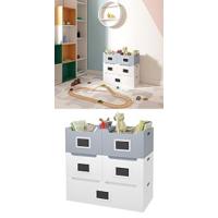 Niños Librería Infantil Pared Estantería Frontal de Madera Organizador Pequeño de Libros Juguetes para Habitaciones de niños Sala de Juego Guardería, Blanco - details 9