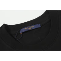 Nueva colección de verano con logotipo impreso frontal, camiseta deportiva de algodón puro con cuello redondo para hombre, camisa informal de estilo básico para pareja - details 2