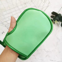 Guantes de baño exfoliantes universales, manopla de limpieza corporal multiusos, doble cara, súper suave - details 4
