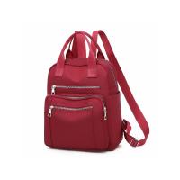 Mochila De Viaje Informal Para Mujer, Bolso De Hombro Oxford Impermeable, Bolso De Mano De Gran Capacidad, Monedero Negro, - details 3