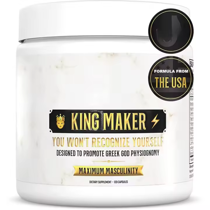 King Maker 13-en-1 Cápsulas para Hombres para Mejorar la Salud y la Vitalidad - 1