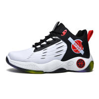 Zapatillas de Baloncesto para Hombre, zapatos de media caña, con cordones, antideslizante, nuevo, 2024 - details 1
