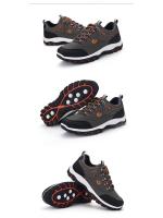 Zapatos de senderismo para hombre, zapatillas de deporte resistentes al deslizamiento, botas de montaña con cordones, talla grande 39-48 - details 16