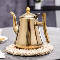 Hervidor de té de acero inoxidable para el hogar, calentador de agua para Hotel, tetera con filtro de inducción, 1 unidad - details 4