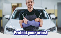 Tcare Mangas Resistentes al Corte de Nivel 5 Protectores de Brazo para Deportes y Aire Libre - details 4