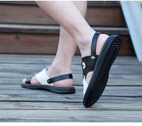 Sandalias de verano para hombre, nuevas, transpirables, de suela blanda, para playa, estilo británico, de talla grande - details 6