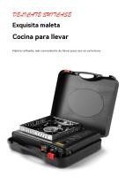 Estufa de Picnic Portátil Parrilla para Barbacoa al Aire Libre Estufa de Olla Caliente para el Hogar Estufa de Gas - details 14