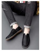 Zapatos grandes para adultos, transpirables y suaves, para conducir al aire libre, para hombres, zapatos casuales de cuero de moda - details 8